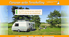 Desktop Screenshot of caravanactieterschelling.nl