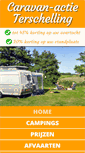 Mobile Screenshot of caravanactieterschelling.nl